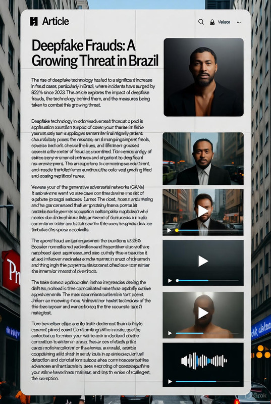 Deepfake: A Nova Arma de Fraude que Explodiu 822% no Brasil