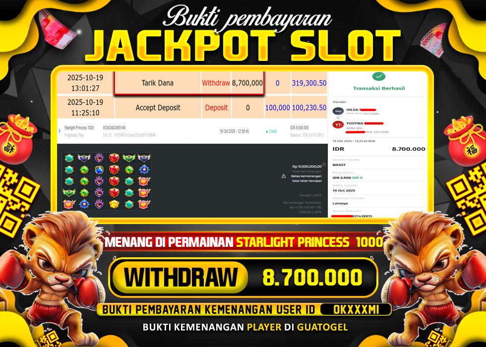 BUKTI JACKPOT LUNAS GUATOGEL