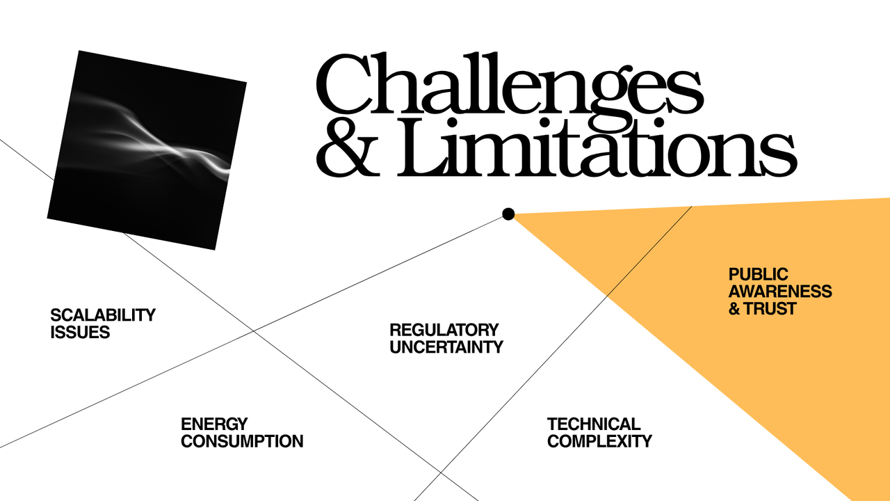 Black and Gold Minimalist Blockchain Presentation