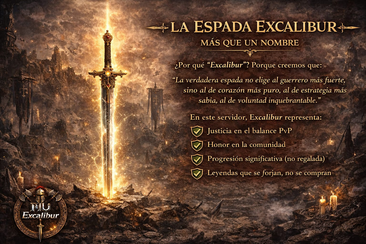 excalibur un simbolo de honor