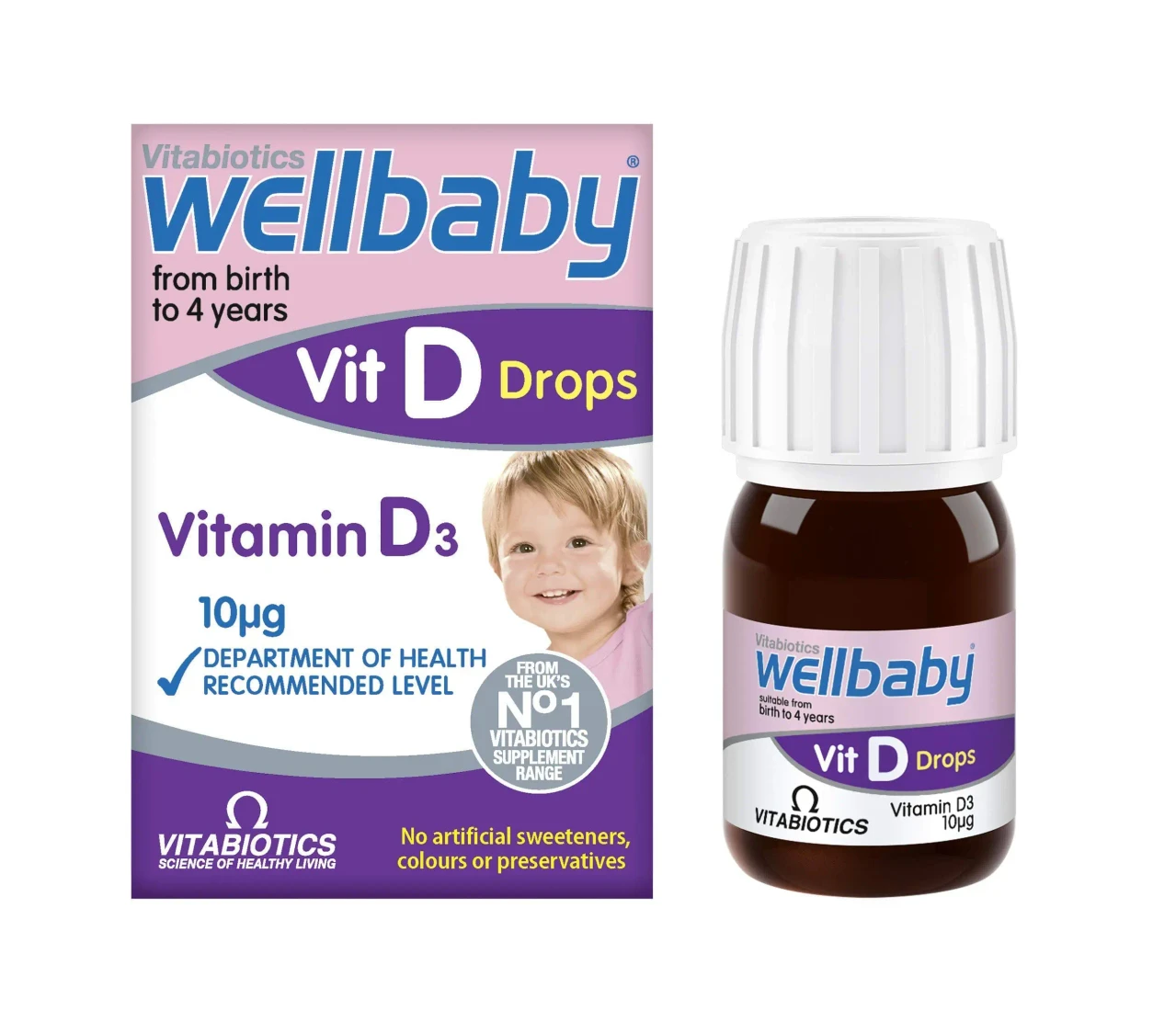 Wellbaby Vit D3 Drops 30Ml