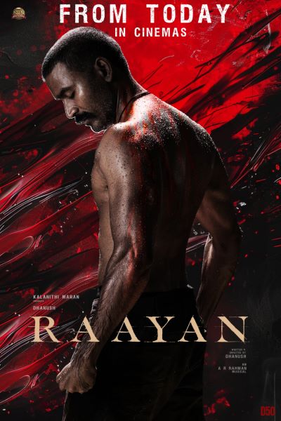 Raayan (2024) Dual Audio {Hindi-Tamil} Movie WEB-DL ESub – 480p [500MB] || 720p [1.2GB] || 1080p [3.4GB]