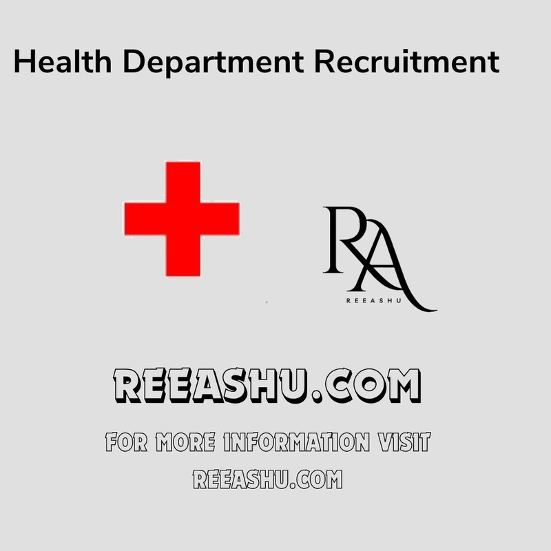 Health Department Recruitment