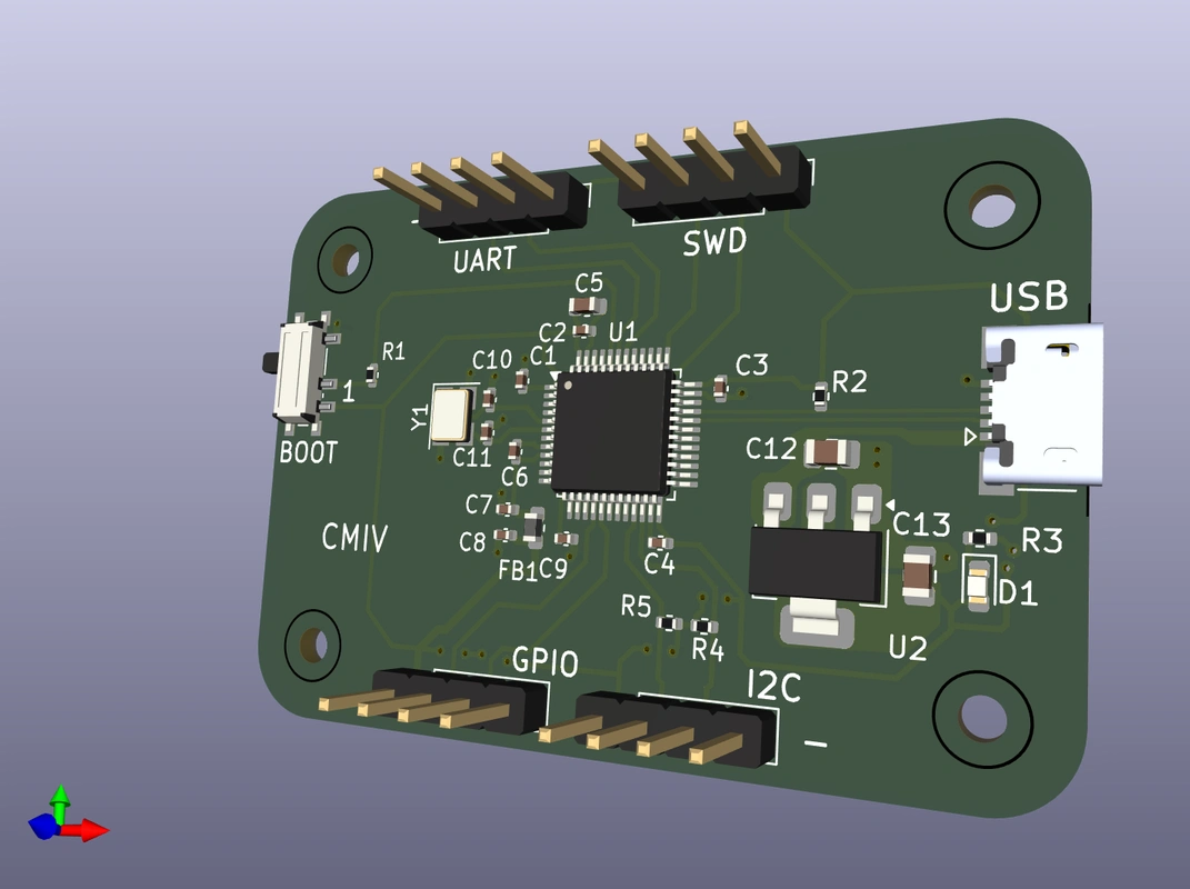 Design to Debug: Building a Custom STM32 PCB