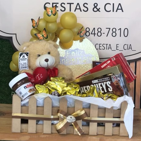 Festa na caixa glamour