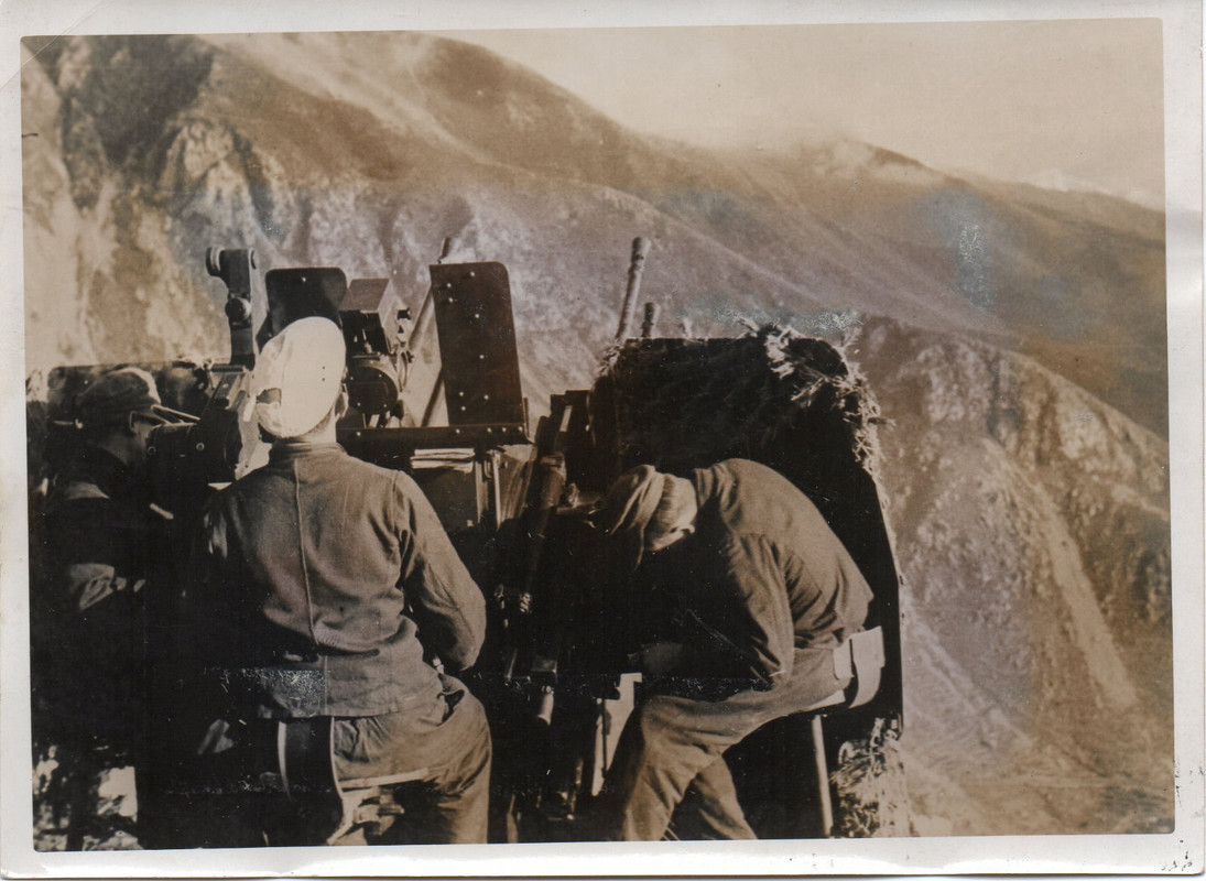 Gebirgskampf in Süditalien