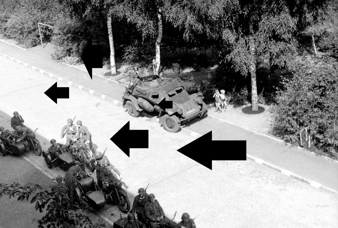 Fotos Sd.Kfz Panzer Panzerspähwagen Funk Rahmena