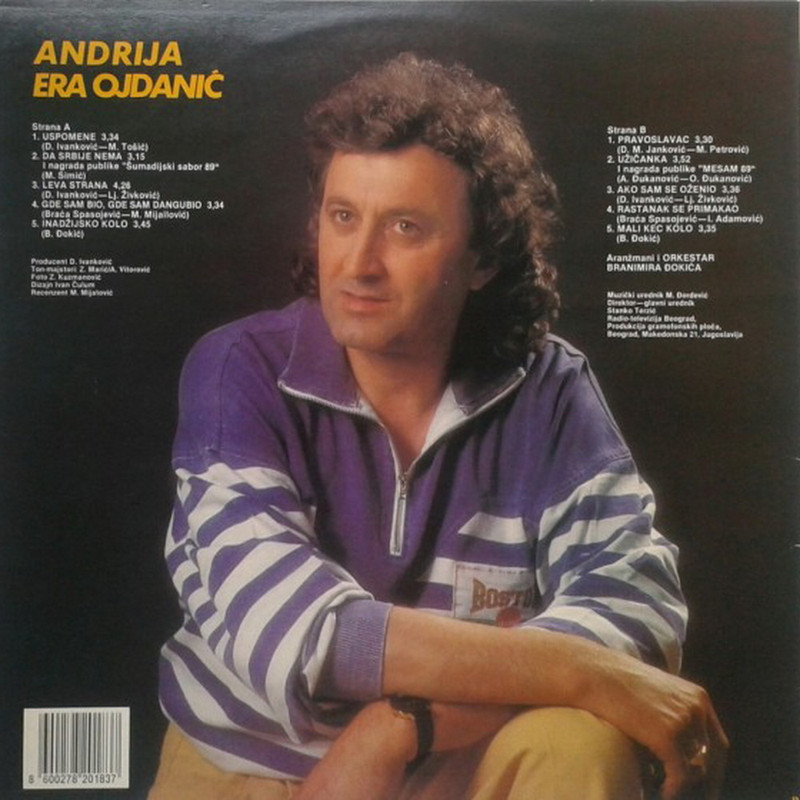 Andrija Ojdanic Era 1990 z