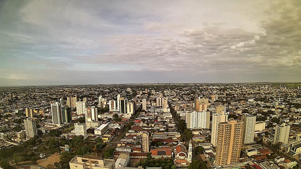 Campo Grande nesta manhã de quinta-feira