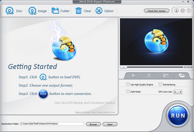 WinX DVD Ripper Platinum 8.9.0.215 Build 09.01.2019 Multilingul