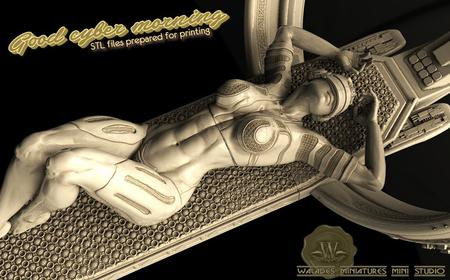Good Cyber Morning – 3D Print Model