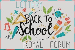 Back to School Lottery by Royal Forum