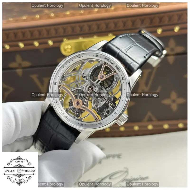Audemars Piguet 26600 Flying Tourbillon Open-Worked Replica - 41mm Luxury Skeleton Watch
