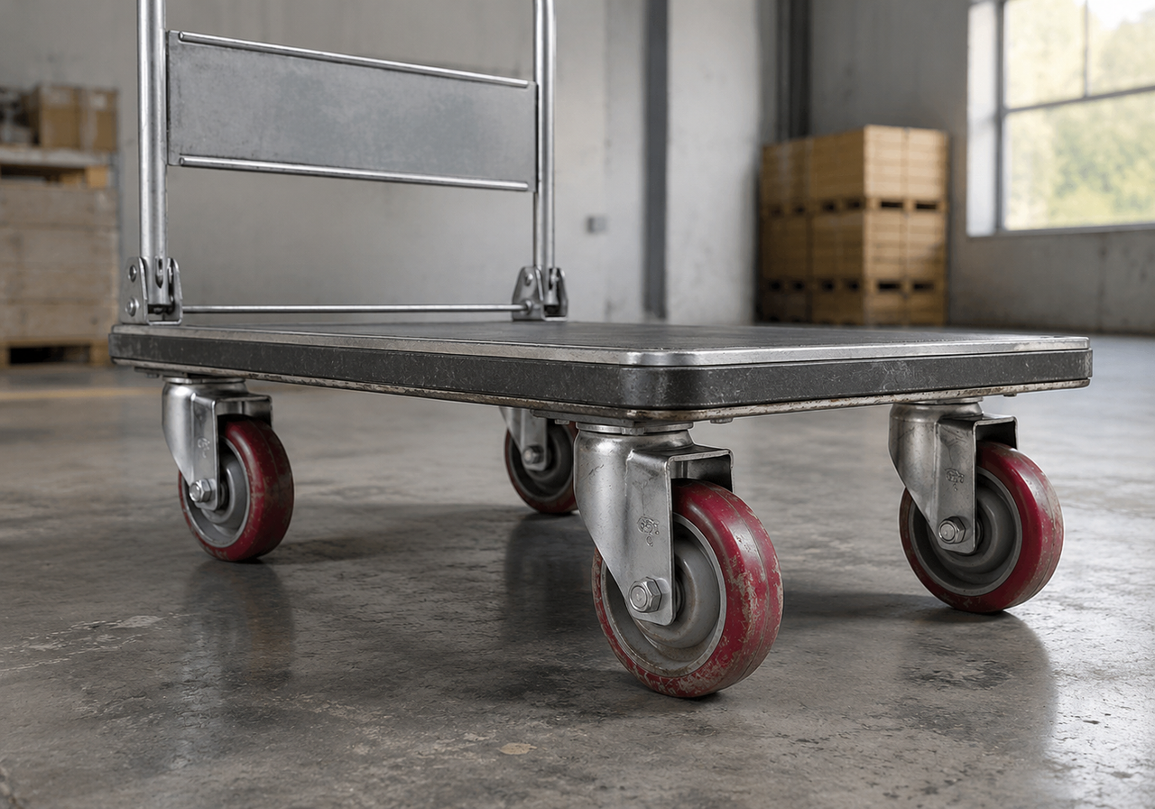 Durable TPU caster wheels