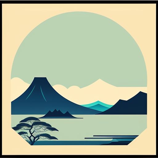 Painting-of-a-lake-with-trees-3