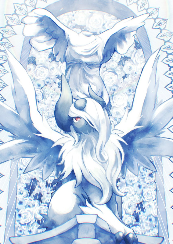 absol-and-mega-absol-pokemon-drawn-by-7-