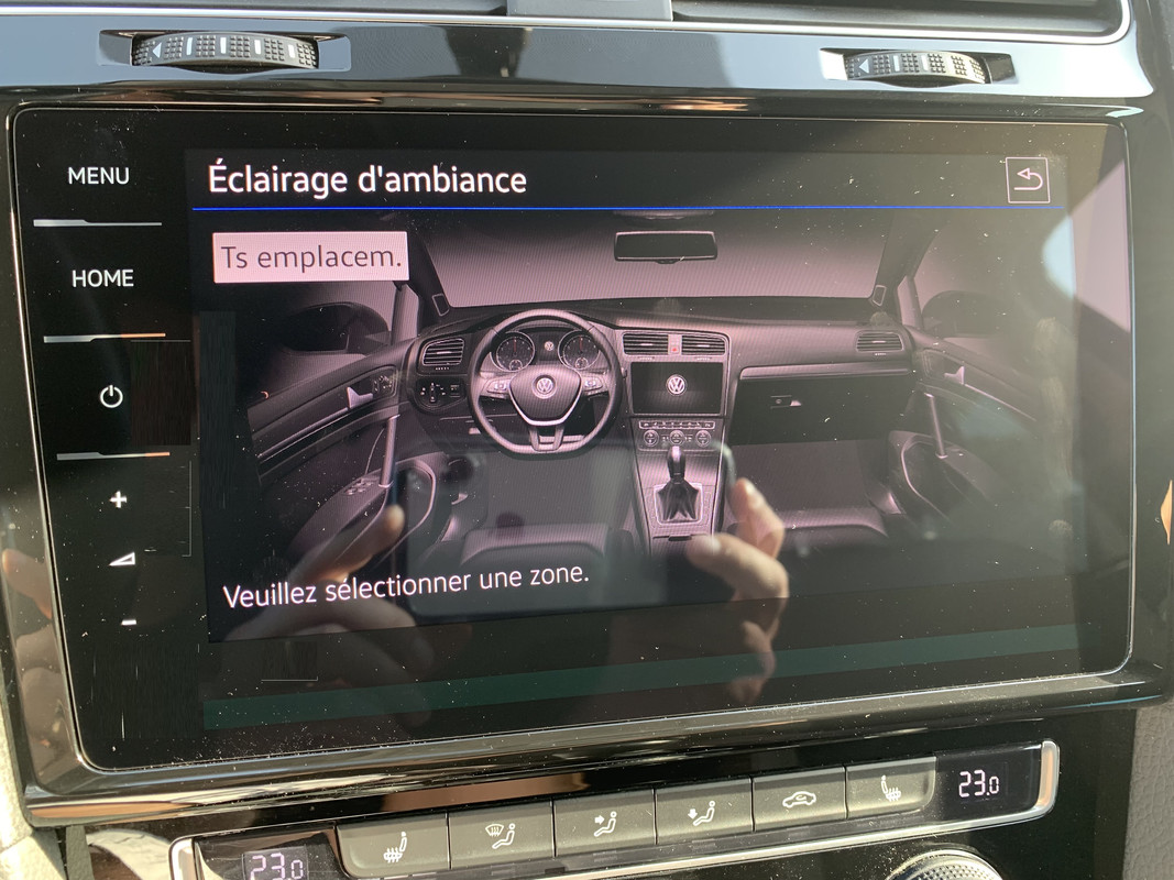 reglage eclairage int