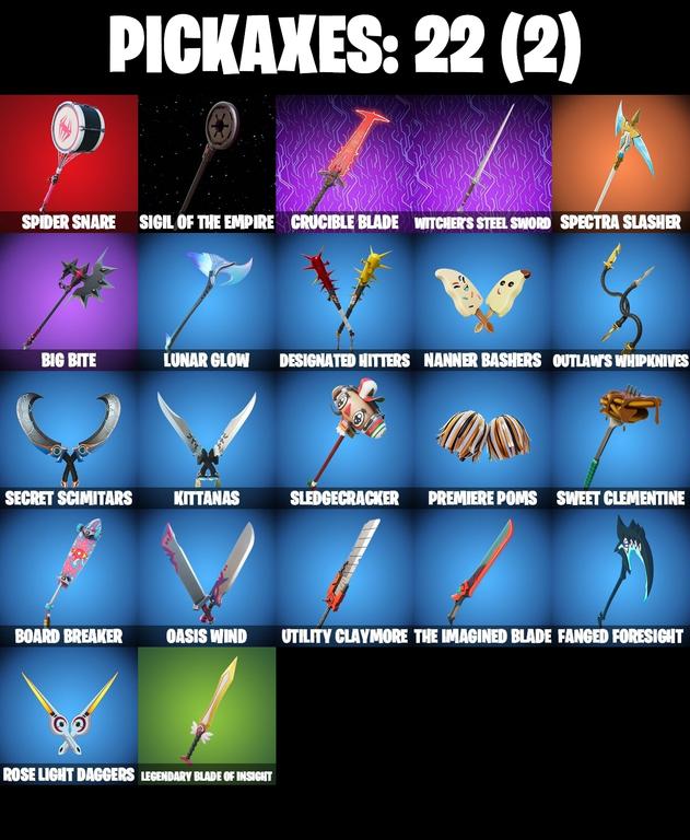 pickaxes comp
