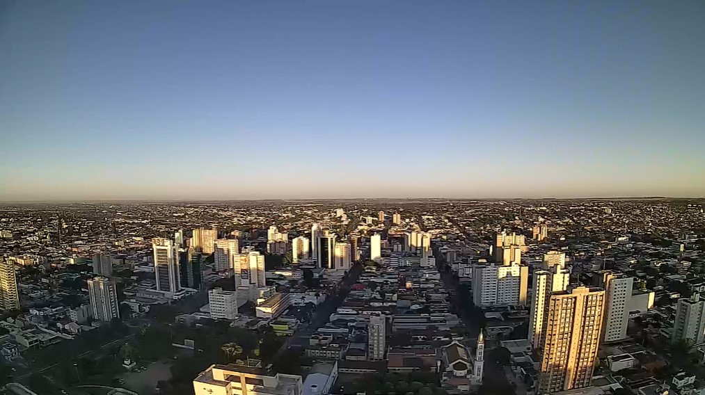 Campo Grande nesta manhã de terça-feira