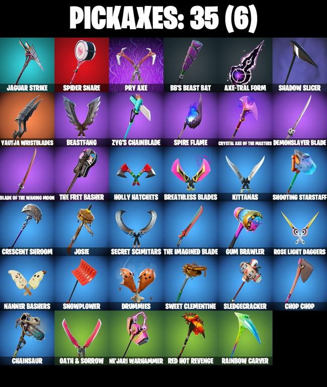 pickaxes comp