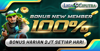 Ligaciputra - Bonus New Member 100%