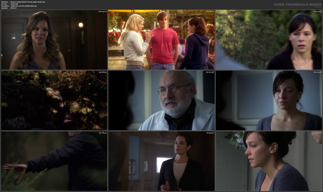 Harper's Island S01E07 Thrack, Splat, Sizzle.mkv