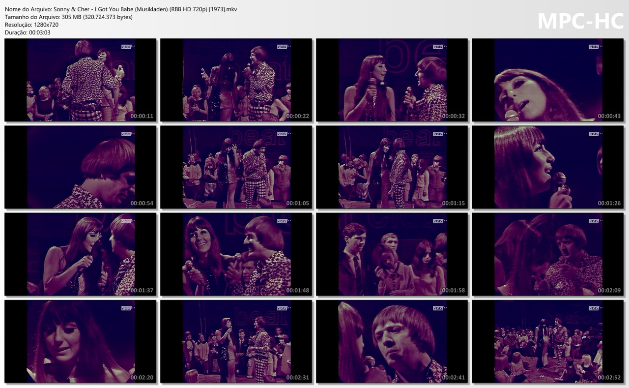 Sonny & Cher - I Got You Babe (Musikladen) (RBB HD 720p) [10.01.1973]