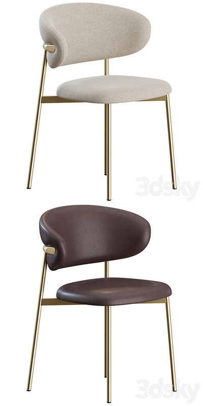 Oleandro Chair Metal by Calligaris