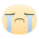 dumb idiot crying emoji Kyaaa~