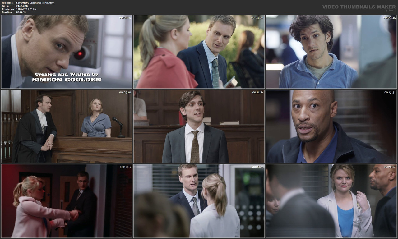 Spy S01E06 Codename Portis.mkv