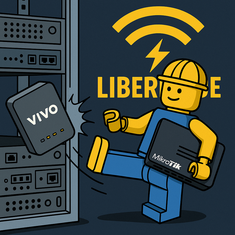 🧠 Review PixBugTech | Me Livrei do Modem da Vivo! Veja Como Transformar sua Rede com ONU Vsol, MikroTik e UniFi