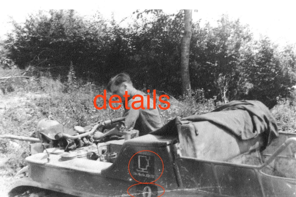 Fotos 1.SKI-JÄGER-DIVISION 1944-45 Kettenkrad Ta