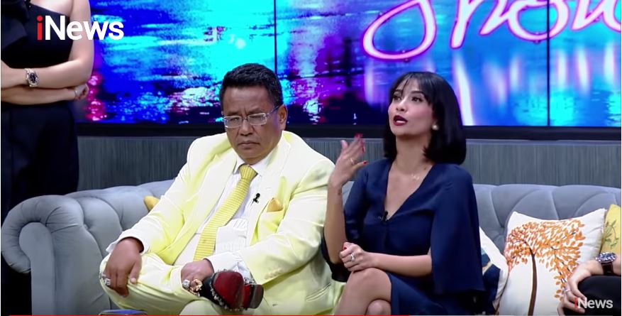 Vanessa Angel jelaskan kebiasaan tidur sang suami
