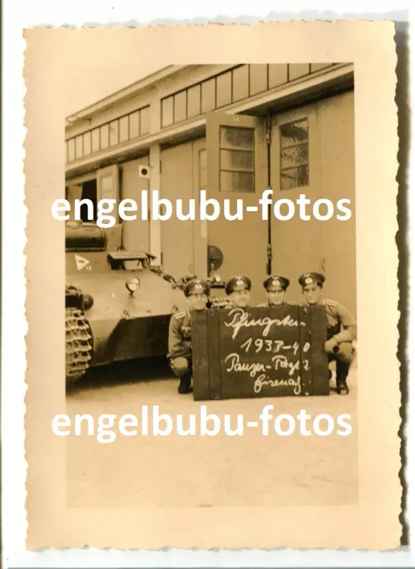 FOTO - Panzer-Regiment 2 (Eisenach) - TOP -PANZER- mit WAPPEN -1.Panzer-Div.- -9