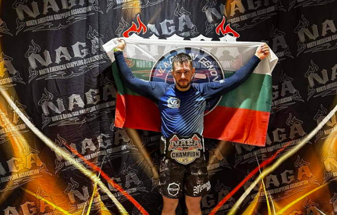 Владислав Генов стана шампион по граплинг на NAGA