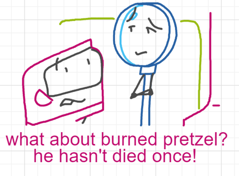 A panel from A Murder On The, episode six of the Board Boards object show by Furretwalk/WalkingFurret.