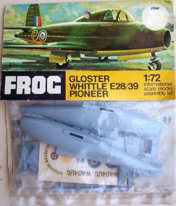 Frog 72 Gloster Whittle E28-39 Pioneer
