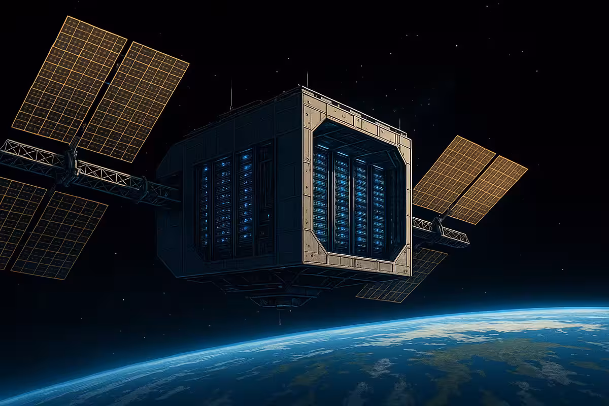 Data Centers na Órbita: Bezos Quer Mandar Seus Servers pro Espaço Antes que o Aquecimento Global Fature o Resfriamento