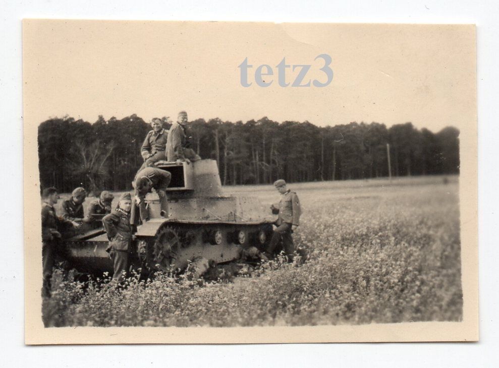 Polen Ryczywół zerst. poln. Panzer Tank Sturmges