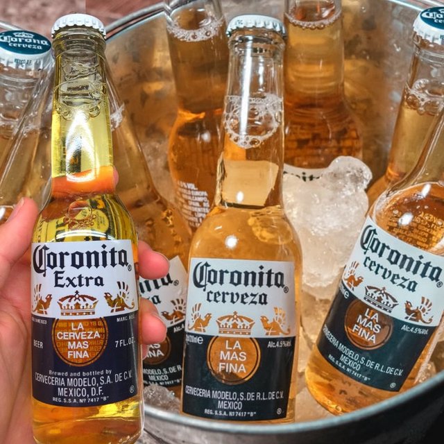 Cerveja Corona Coronita Extra Lager 6 Unidades – 210ml