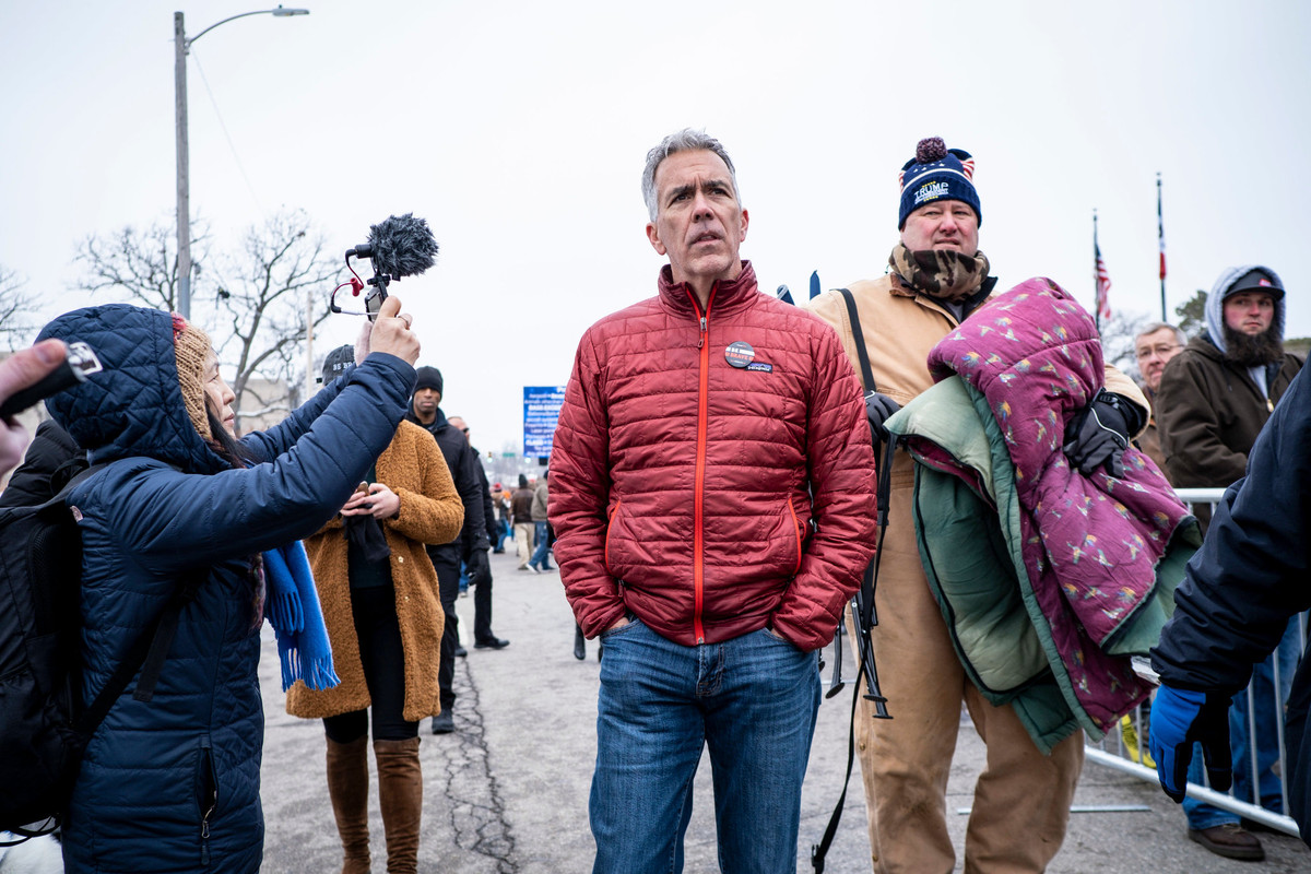 Joe Walsh during his election campiagn in Iowa