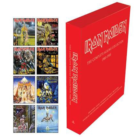 Iron Maiden - The Complete Albums Collection 1980-1988 [8LP Box Set, 180 gram] (2014) [Hi-Res]