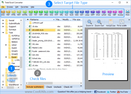 Coolutils Total Excel Converter 7.1.0.31 Multilingual CTEC71031-M