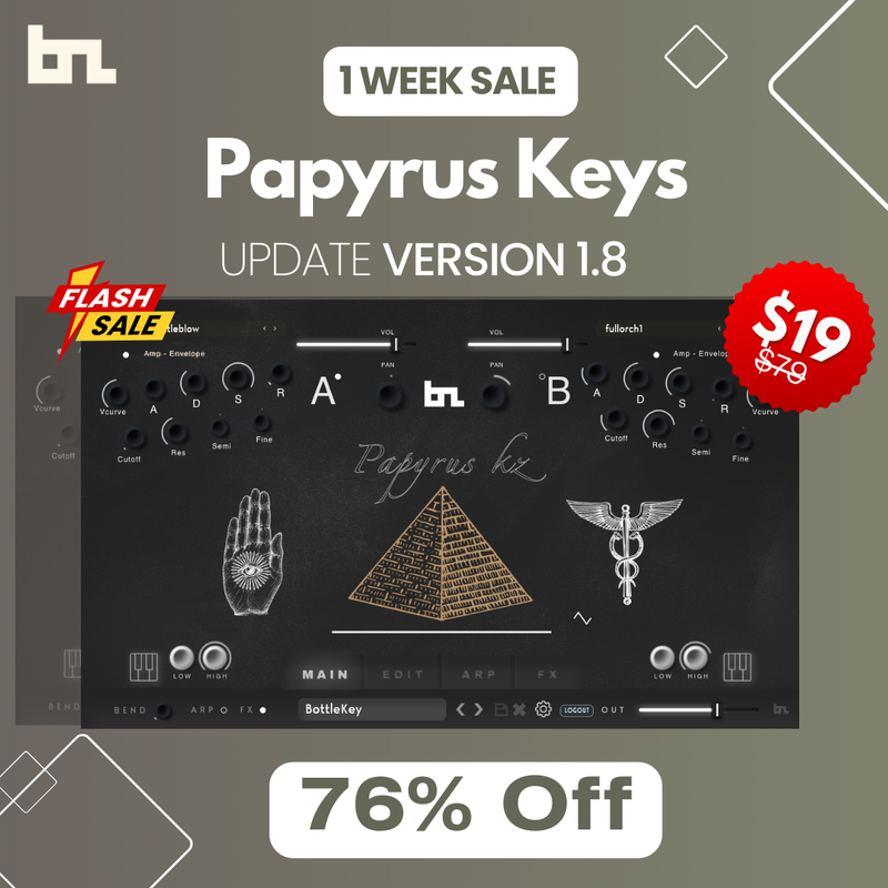 [UPDATE + SALE] Papyrus Keys V1.8 – Now Only $19 (Reg. $79)