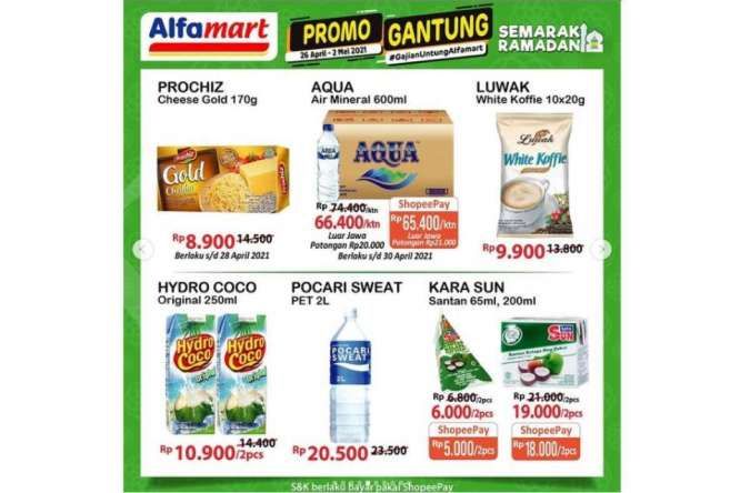Katalog Promo Alfamart 26 April - 2 Mei 2021 
