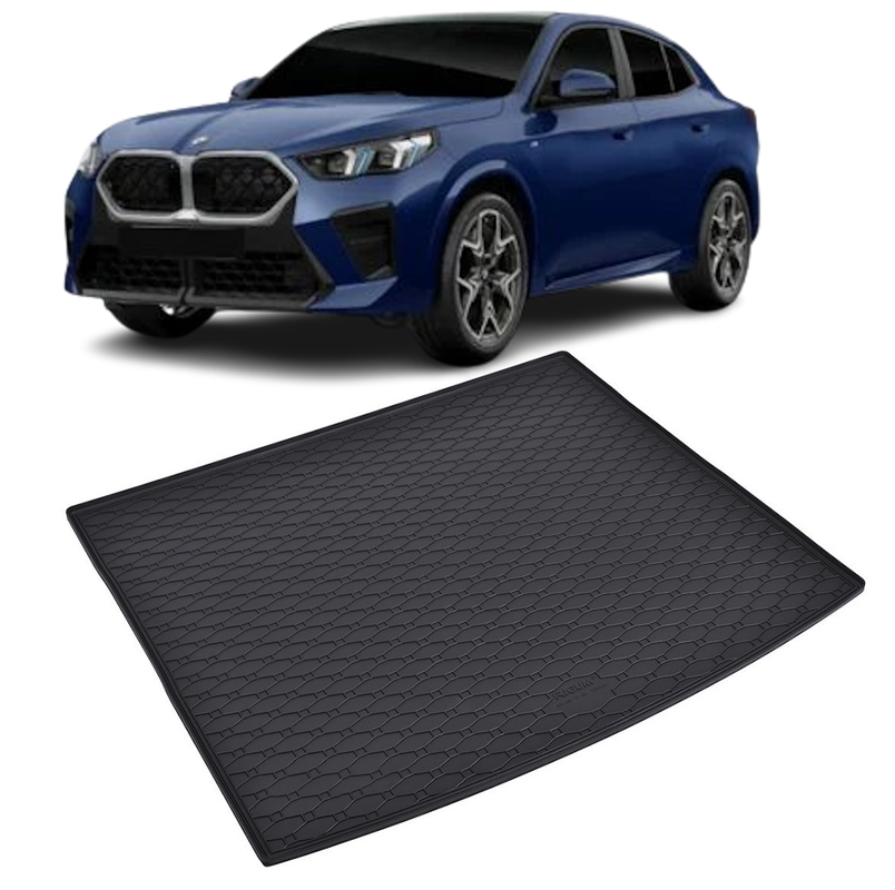 Tavita auto BMW Seria X2 2024-prezent, protectie portbagaj, Cri-Flo, din cauciuc 100%, compatibil cu autoturismul BMW Seria X2