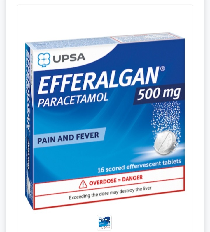 Efferalgan Effervecent 16S