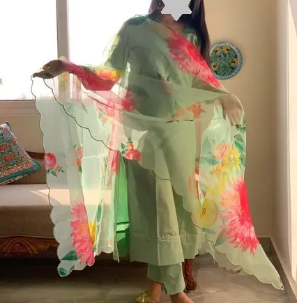 Women Pure Cotton Kurta Set Color 2 (R115)