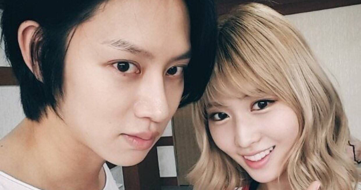 Momo dan Heechul (Koreaboo)