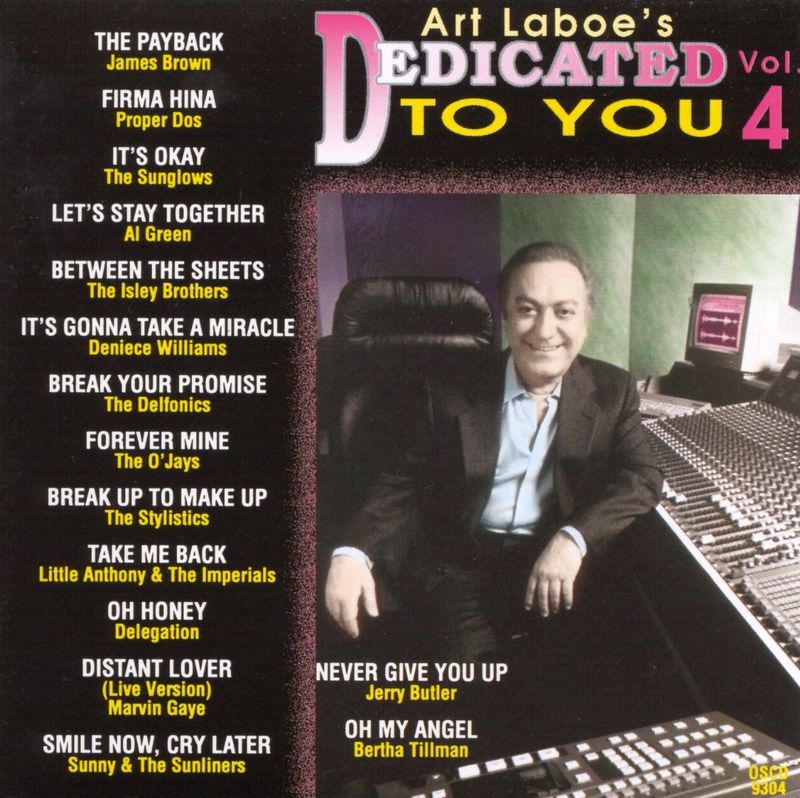 Art Laboe's Dedicated to You, Vol. 4Front